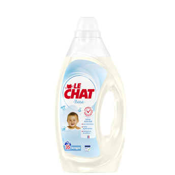 Image de Lessive liquide Bébé formulée avec soin LE CHAT - 35