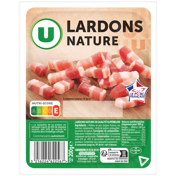 Image de U
Lardons nature