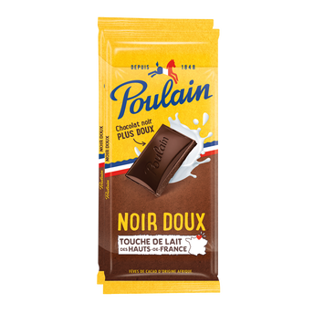 Image de Tablette Chocolat Noir Doux POULAIN