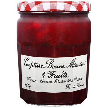 Image de Confiture 4 fruits rouges BONNE MAMAN