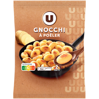 Image de U
Gnocchi à poêler aux flocons de pomme de terre