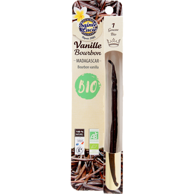 3 gousses de Vanille Bourbon Bio de Madagascar - Achat de Vanille
