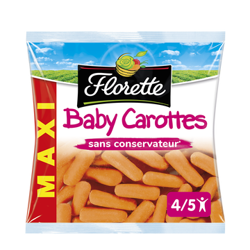 Florette Baby Carrot, Florette, Maxi Sachet 450g