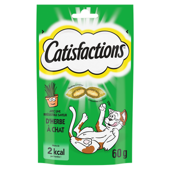Image de Friandises chat saveur herbe à chat CATISFACTIONS