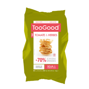 Image de Gâteau apéritif Snack soja tomate et herbes TOOGOOD