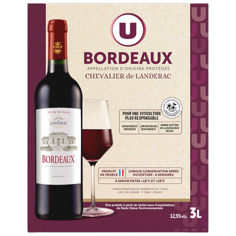 Image de U
Vin rouge AOP Bordeaux La Grande Lice - Fontaine à vin