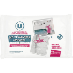 Lingettes Impregnees Multi Surfaces Desinfectantes Sans Javel