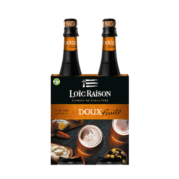 Loïc Raison Cidre Doux Fruité Loic Raison Igp, 3°, 2x75cl