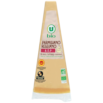 Image de U BIO
Pointe Parmigiano Reggiano AOP 18 mois d'affinage 30%MG
