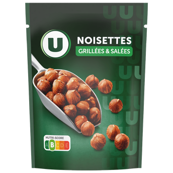 Image de U
Noisettes grillées salées  sachet de