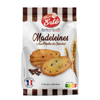 Madeleines healthy aux pépites de chocolat - healthyfood_creation
