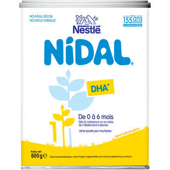 Image de Lait infantile en poudre 1er âge 0-6M NIDAL - Boîte