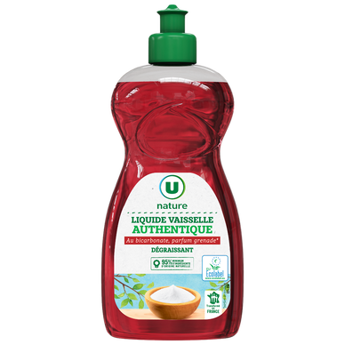Liquide vaisselle Astuces de chef bicarbonate & grenade - 500ml - Super U,  Hyper U, U Express 