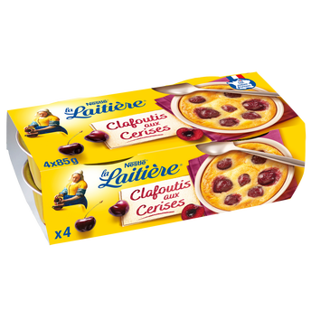 Image de Clafoutis aux cerises LA LAITIERE - 4 pots de