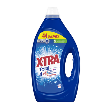 Image de Lessive liquide total 4 plus 1 propreté éclat fraîcheur X-TRA - 44