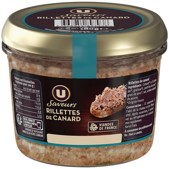 Image de U SAVEURS
Rillettes de canard