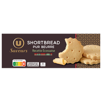 Image de U SAVEURS
Gâteaux Shortbread pur beurre