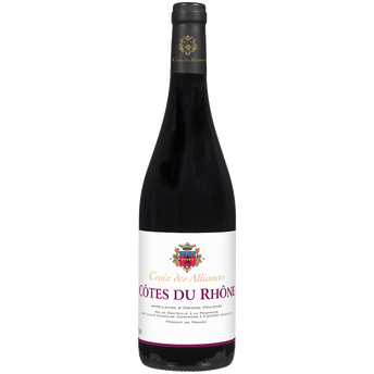 Image de U
Vin rouge Côtes du Rhône AOP rouge Croix des Alliances