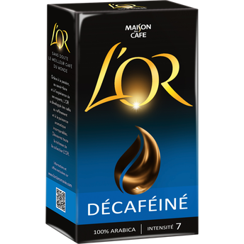 Image de Café moulu L'OR Décaféiné Intensité 7 - 100% Arabica