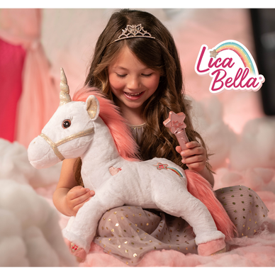 GIPSY TOYS Licorne lica bella magique 35cm D s 18 mois Super