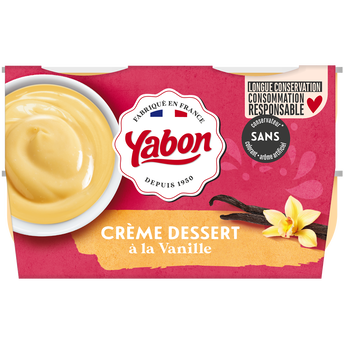 Image de Crème dessert vanille YABON