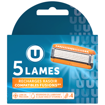 Image de U
Recharge rasoir Comp Fusion5 5 lames