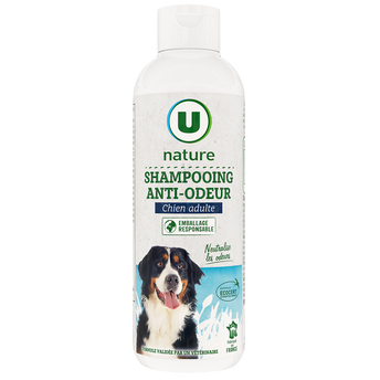 Image de U NATURE
Shampooing anti odeurs pour chien