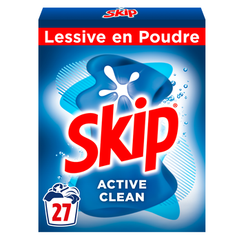 Image de SKIP - Lessive en poudre - 27 lavages - 1.89