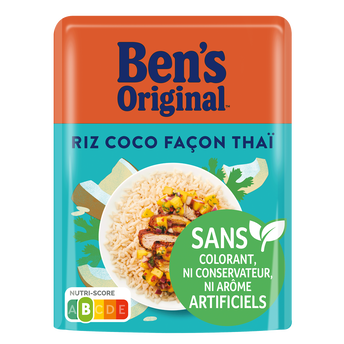 Image de Riz micro-ondable à la Coco façon Thaï 2min BEN'S ORIGINAL