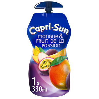 Image de Boisson aux fruits CAPRI SUN Mangue Fruits de la Passion - Poche