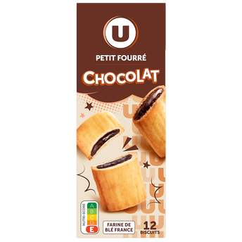 Image de U
Biscuits P'tits fourrés au chocolat