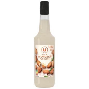 Image de U
Sirop d'orgeat  bouteille en verre de