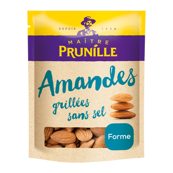 Image de Amandes décortiquées grillées sans sel, MAITRE PRUNILLE, sachet