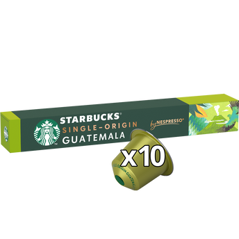 Image de Café capsules STARBUCKS GUATEMALA N°5 - Guatemala - compatible NESPRESSO