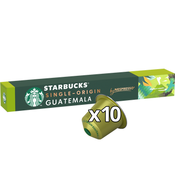 Image de Café capsules STARBUCKS GUATEMALA N°5 - Guatemala - compatible NESPRESSO
