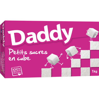 Image de Sucres petits cubes blancs DADDY