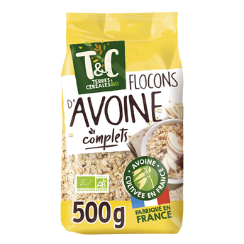Image de Flocons d'avoine bio TERRE & CEREALES