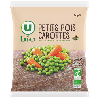 Image de U BIO
Petits pois carottes