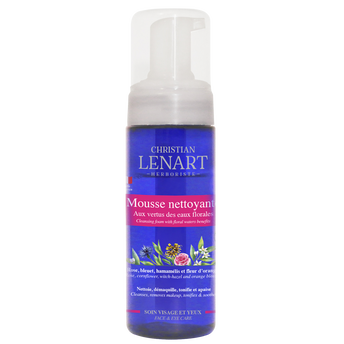 Image de Mousse nettoyante vertus eaux florales CHRISTIAN LENART