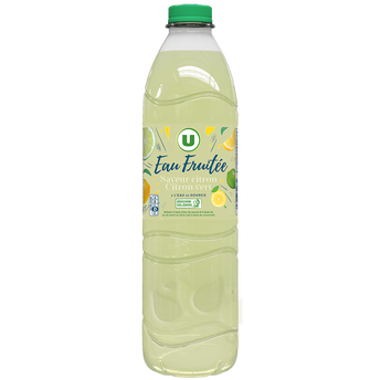 Image de U
Eau de source aromatisée citron citron vert