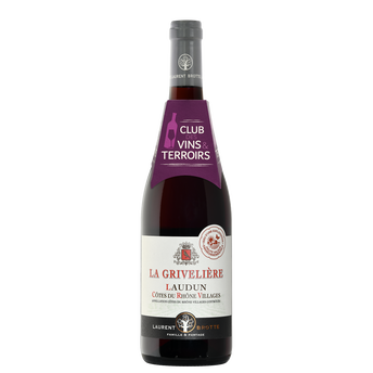 Image de Vin Rouge CVT CDR villages Laudun AOP rouge La Grivelière