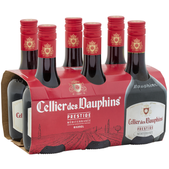 Image de Vin rouge IGP prestige méditerranée CELLIER DES DAUPHINS, 6 bouteillesde