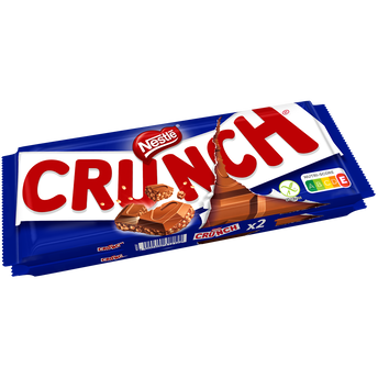 Image de Chocolat lait et céréales croustillantes CRUNCH - 2 tablettes de