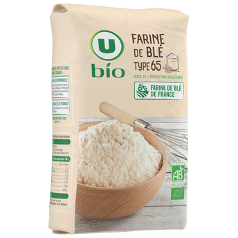 Image de U BIO
Farine de blé T65