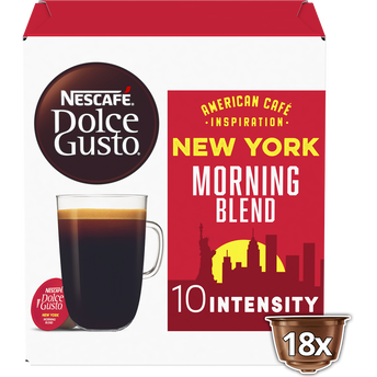 Image de Café capsules NESCAFE NEW YORK MORNING BLEND N°10 - compatible DOLCEGUSTO