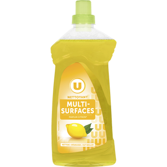 Image de U
Nettoyant ménager multi-surfaces parfum écorce citron  flacon de