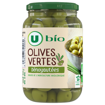 Image de U BIO
Olives vertes dénoyautées bocal de 37cl