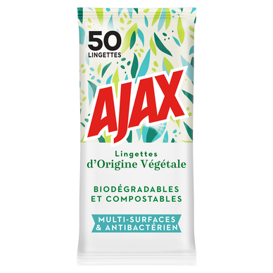 AJAX - Ajax vitres lingettes x40