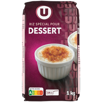 Image de U
Riz rond dessert  paquet carré de