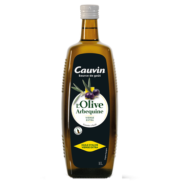 Cauvin Huile D'olive Vierge Extra Arbequine Cauvin, 1l